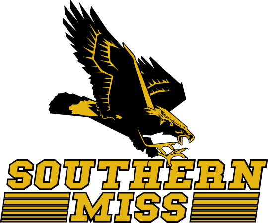 Southern Miss Golden Eagles 1992-2003 Primary Logo iron on.gif